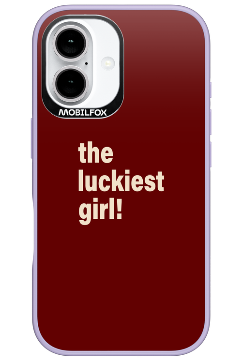The Luckiest Girl - Apple iPhone 16