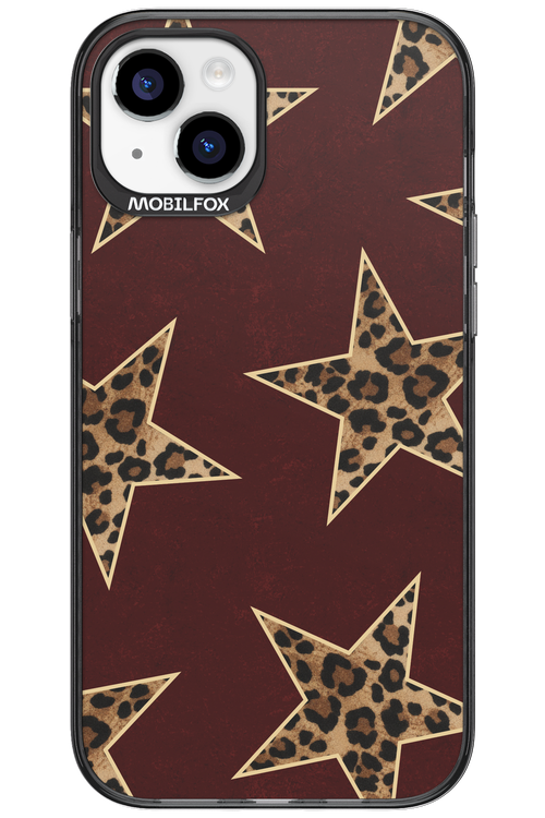 Wild Stars Burgundy - Apple iPhone 15 Plus