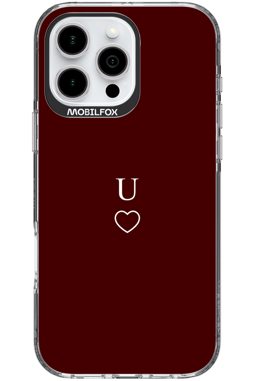 U Burgundia 2.0 - Apple iPhone 16 Pro Max