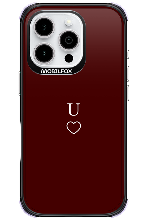 U Burgundia 2.0 - Apple iPhone 16 Pro