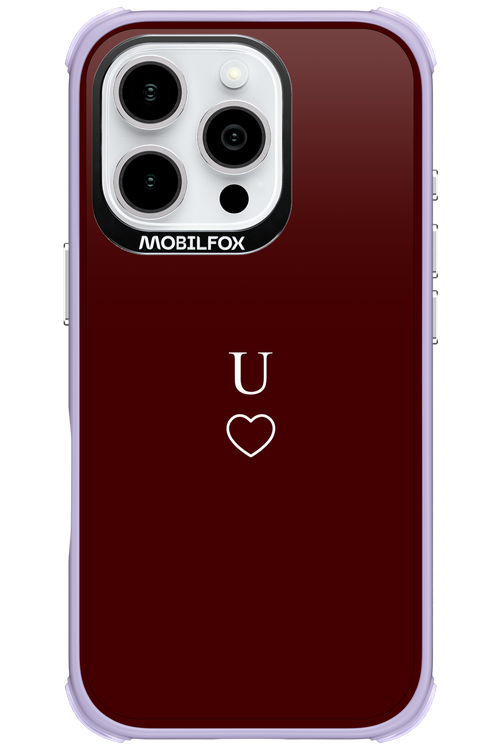 U Burgundia 2.0 - Apple iPhone 16 Pro