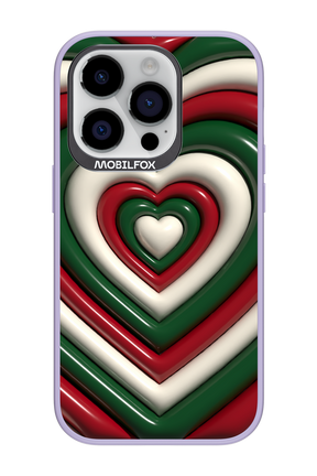 XMAS Hearts - Apple iPhone 14 Pro