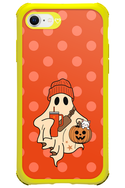 Ghost Girl (Orange) - Apple iPhone SE 2020