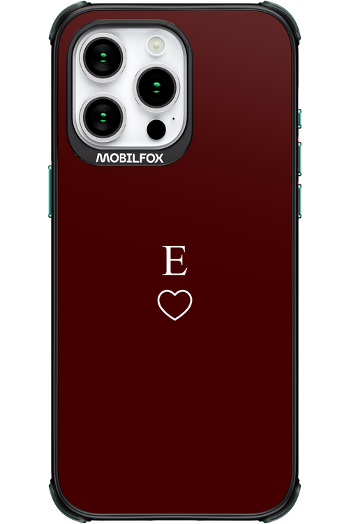 E Burgundia 2.0 - Apple iPhone 15 Pro Max
