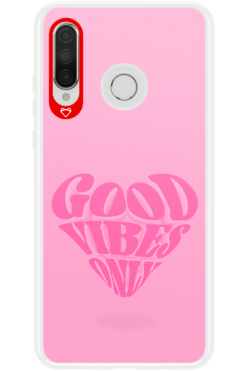 Good Vibes Heart - Huawei P30 Lite