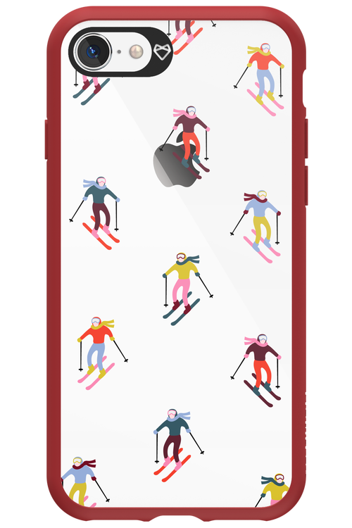 Snow Motion (Transparent) - Apple iPhone 8