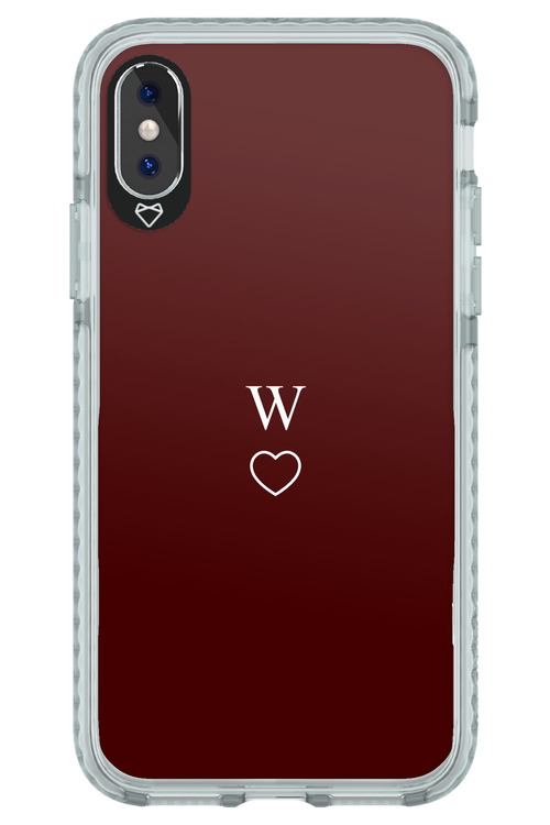 W Burgundia 2.0 - Apple iPhone XS
