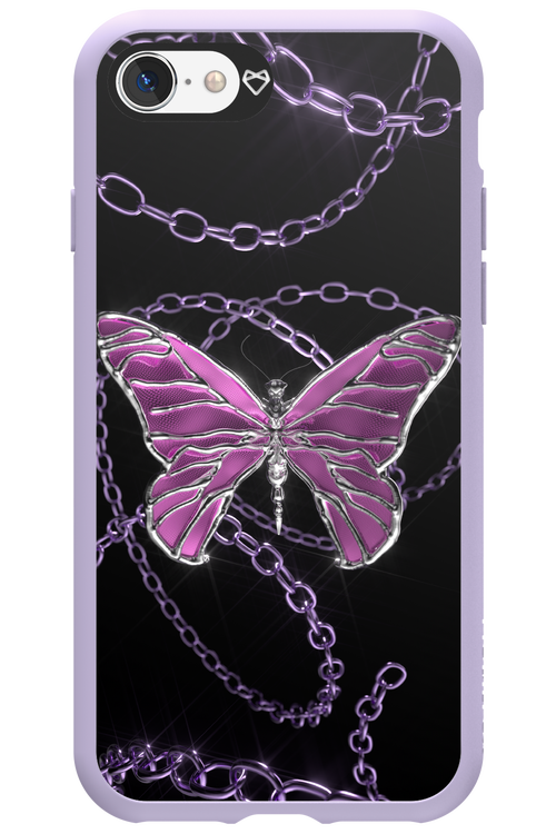 Butterfly Necklace - Apple iPhone 8