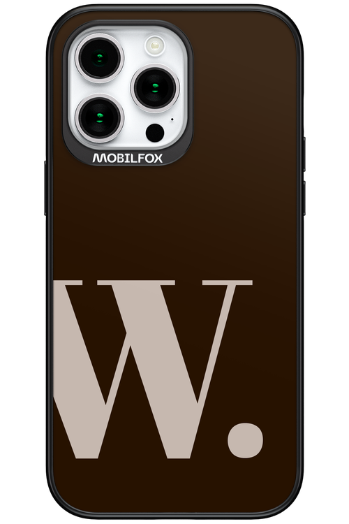 W (Mokka Foam) - Apple iPhone 15 Pro Max