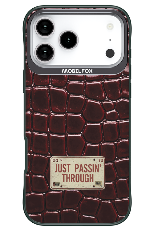 Just passin through 2.0 - Apple iPhone 17 Pro Max