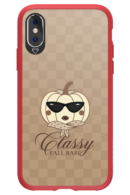Fall Babe - Apple iPhone X