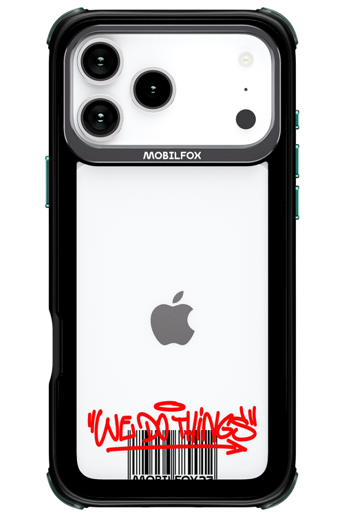We Do Barcode - Apple iPhone 17 Pro Max