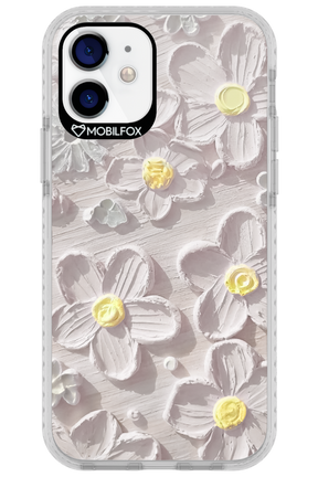 White Flowers - Apple iPhone 12