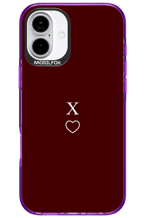 X Burgundia 2.0 - Apple iPhone 16 Plus