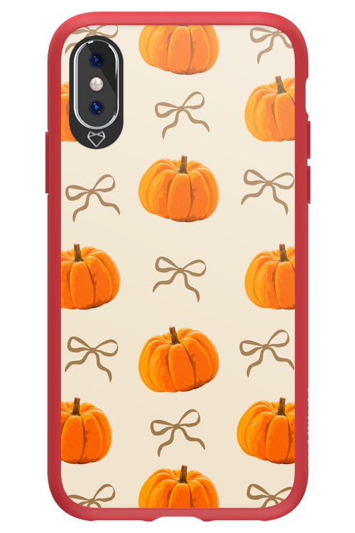 Cutie Pumpkin - Apple iPhone X