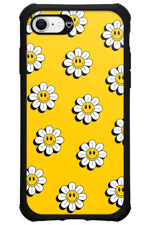 Smiley Flowers - Apple iPhone 8