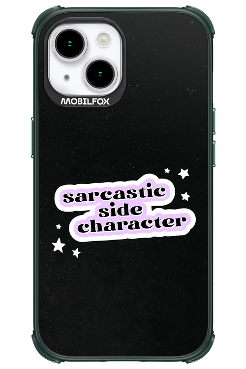 Sarcastic Black - Apple iPhone 15