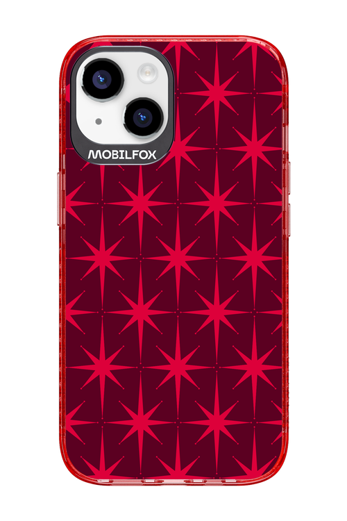 Burgundy Starss - Apple iPhone 14