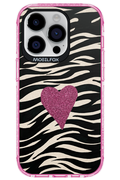 Zebra Heart 2.0 - Apple iPhone 14 Pro