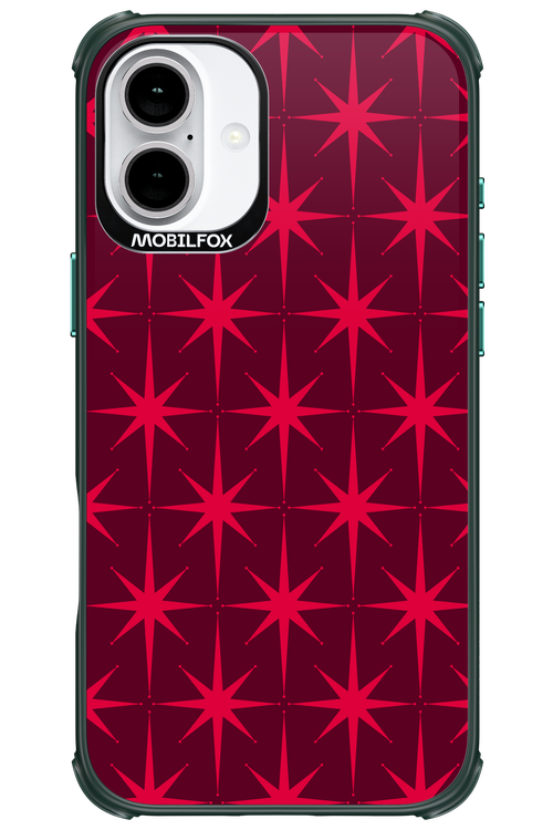 Burgundy Starss - Apple iPhone 16 Plus