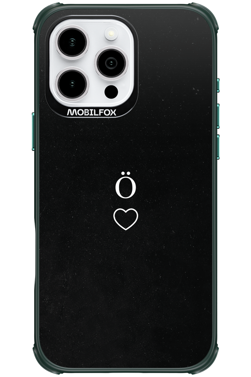 O Black II 2.0 - Apple iPhone 16 Pro Max