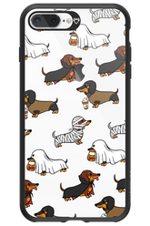 Scary Dachshund (Transparent) - Apple iPhone 8 Plus