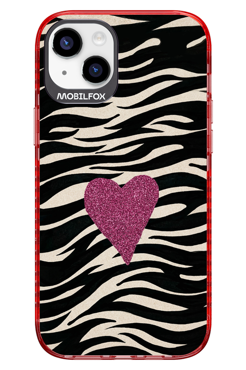 Zebra Heart 2.0 - Apple iPhone 14 Plus