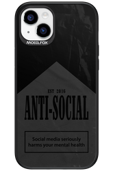 ANTI-SOCIAL (BLVCK) 2.0 - Apple iPhone 15 Plus