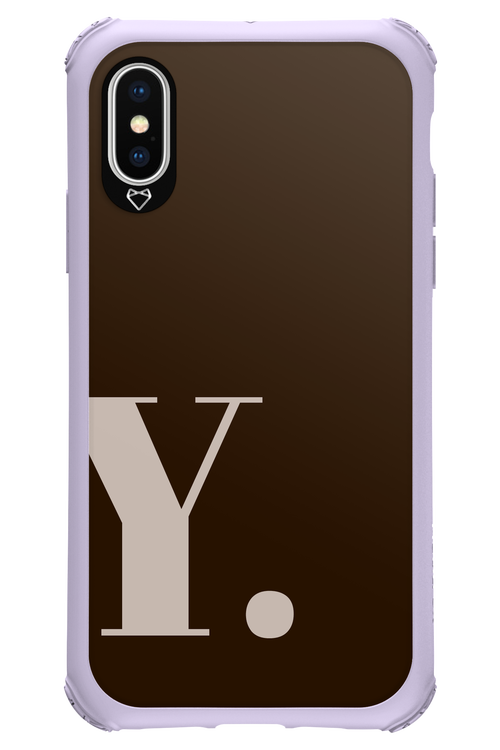 Y (Mokka Foam) - Apple iPhone X