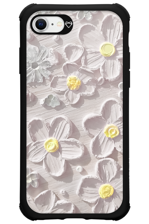 White Flowers 2.0 - Apple iPhone SE 2022