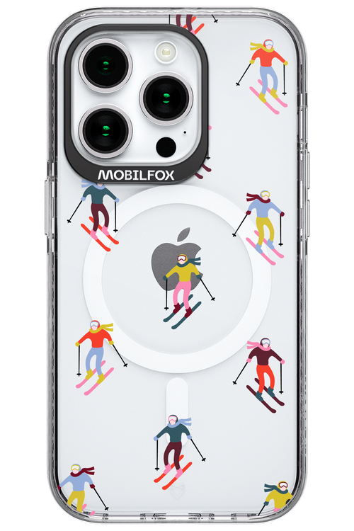 Snow Motion (Transparent) - Apple iPhone 15 Pro