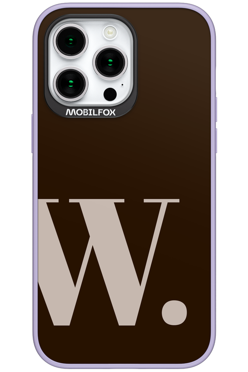 W (Mokka Foam) - Apple iPhone 15 Pro Max