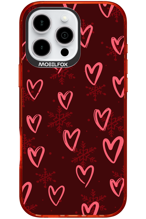 Christmas Hearts - Apple iPhone 16 Pro Max