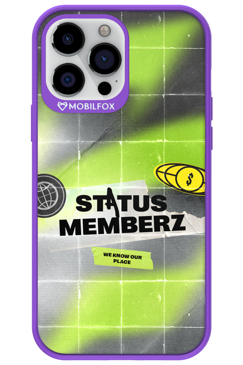 Status Memberz - Apple iPhone 13 Pro Max