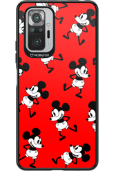 Iconic Mouse (red pattern) - Xiaomi Redmi Note 10 Pro