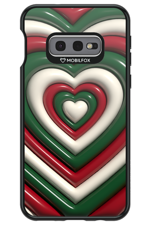 XMAS Hearts - Samsung Galaxy S10e