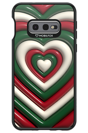 XMAS Hearts - Samsung Galaxy S10e