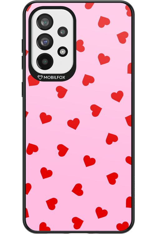 Sprinkle Heart Pink - Samsung Galaxy A73