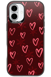 Christmas Hearts - Apple iPhone 16 Plus