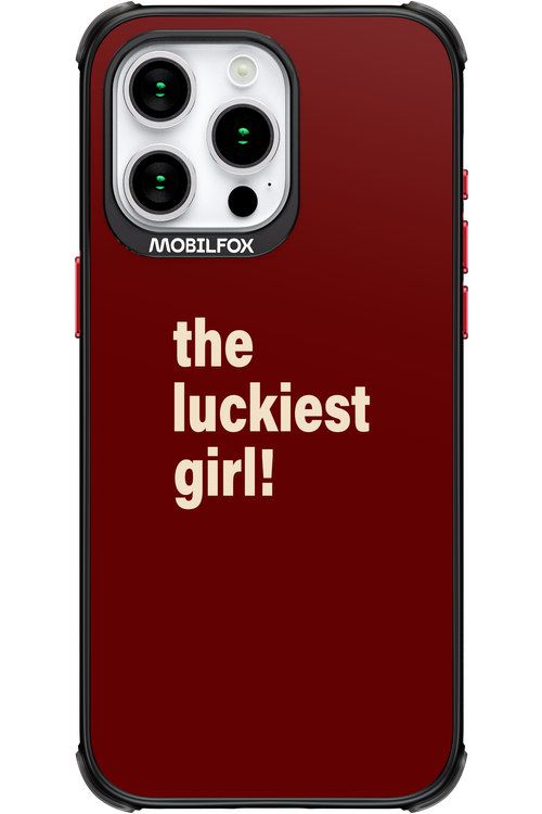 The Luckiest Girl - Apple iPhone 15 Pro Max