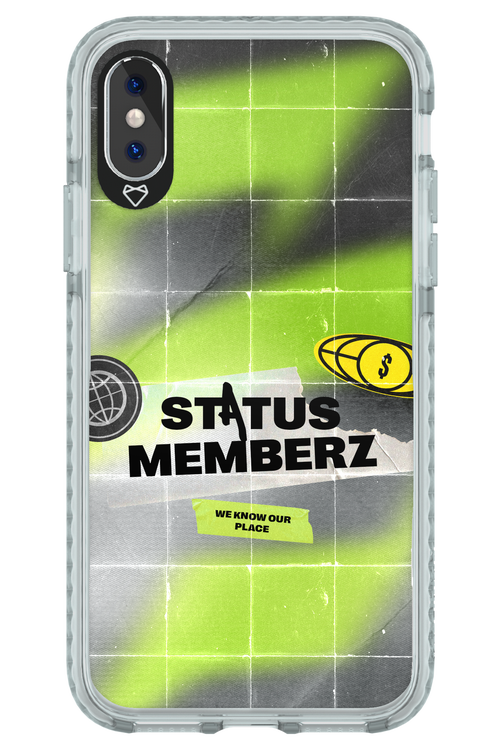 Status Memberz - Apple iPhone XS
