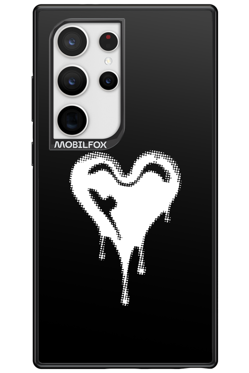 Heart Black - Samsung Galaxy S24 Ultra