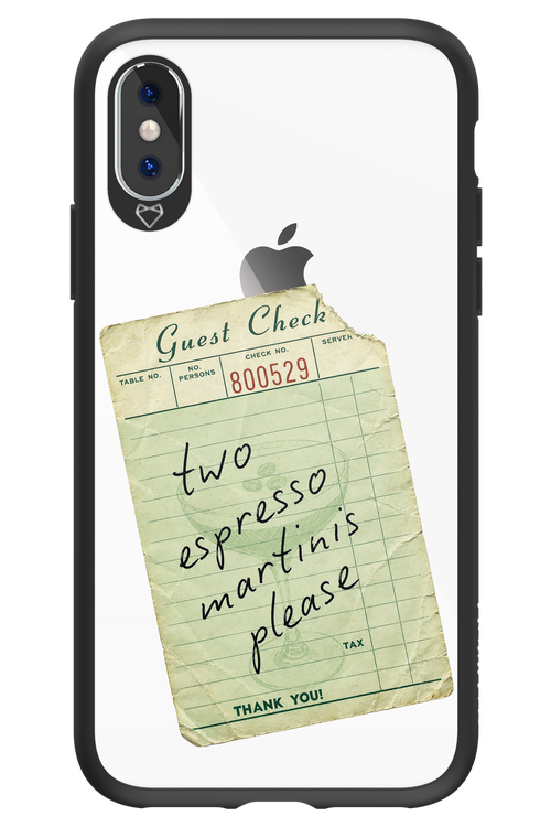 Espresso Martini 2.0 - Apple iPhone XS