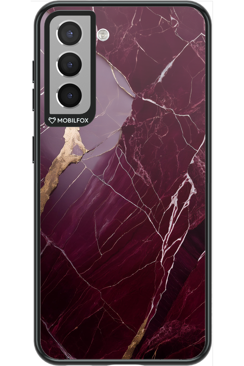 Burgundy Marble - Samsung Galaxy S21