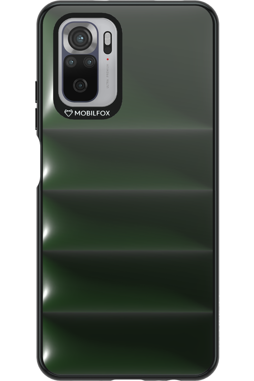 Earth Green Puffer Case - Xiaomi Redmi Note 10