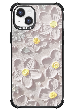 White Flowers - Apple iPhone 14 Plus