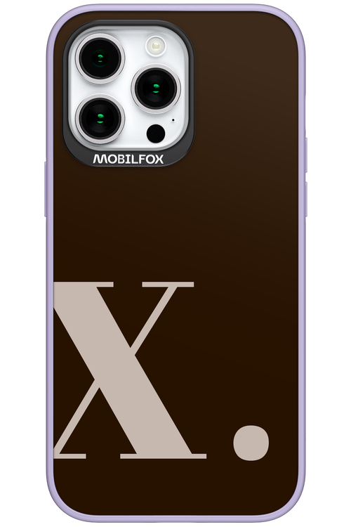 X (Mokka Foam) - Apple iPhone 15 Pro Max