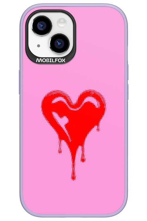 Heart Pink - Apple iPhone 15