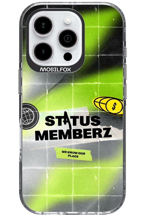 Status Memberz - Apple iPhone 16 Pro