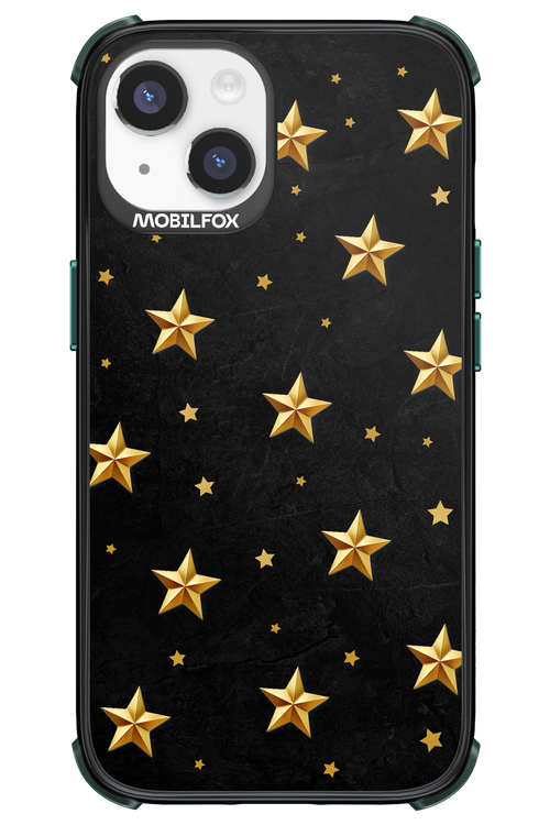 Golden Stars - Apple iPhone 14